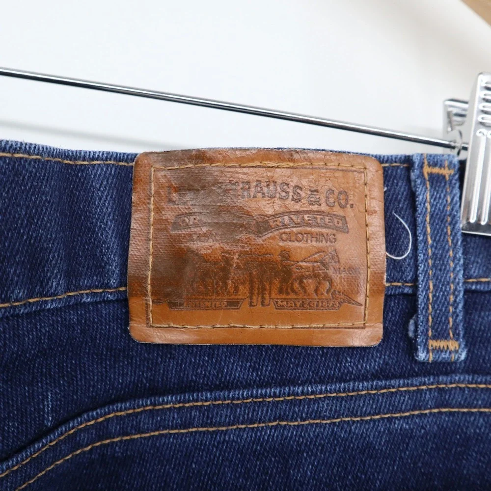 Levi's 554 Jeans Mens 31x29 Straight Leg Late 70s Orange Tab Good